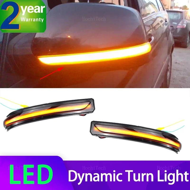 

Dynamic Turn Signal LED Rearview Mirror Indicator Blinker Repeater Light for Mercedes Benz A B Class W169 W245 2008 2009-2012