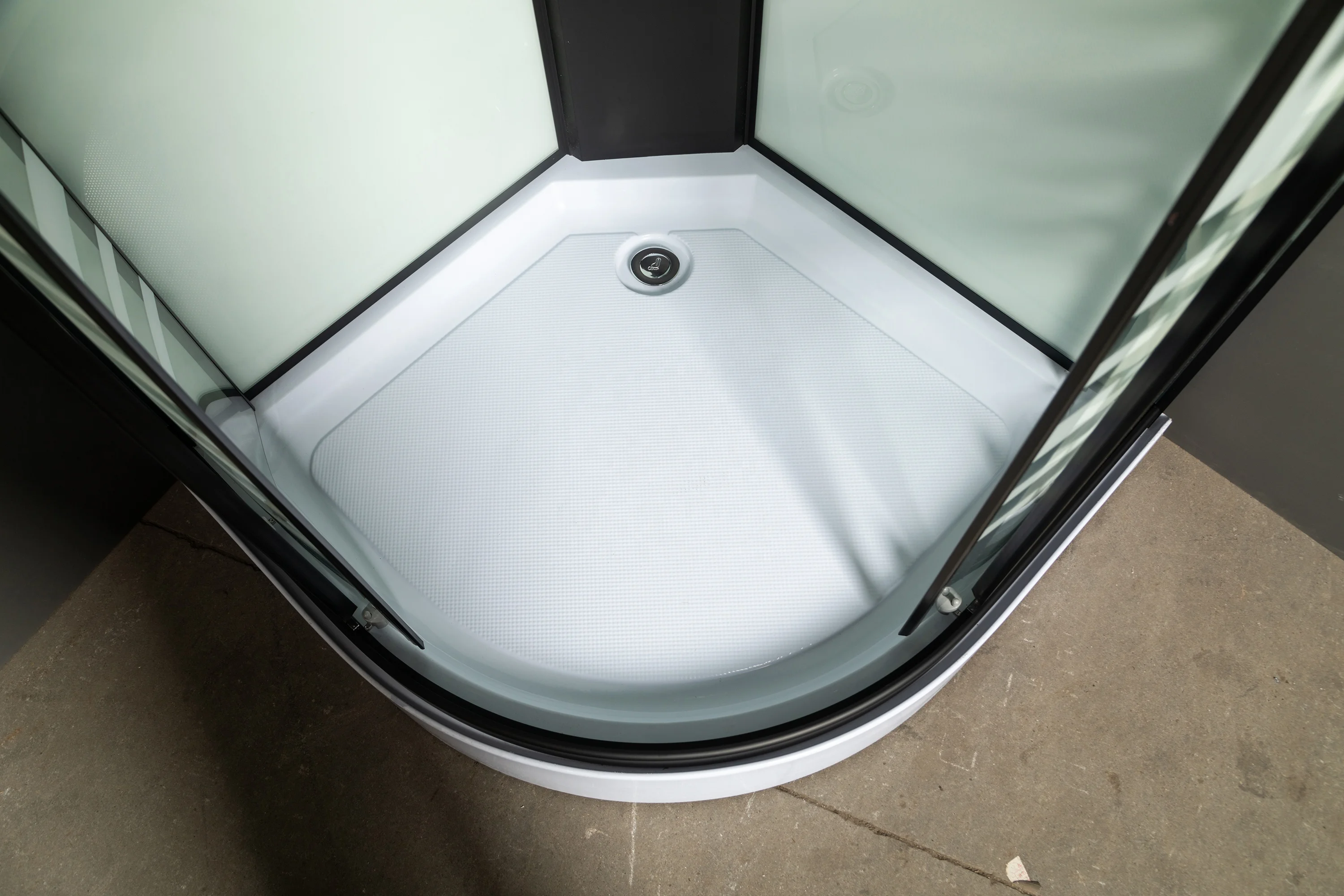 

Modern Hotel Style Luxury Shower Room, Independent Tempered Glass Bathroom Shower Room