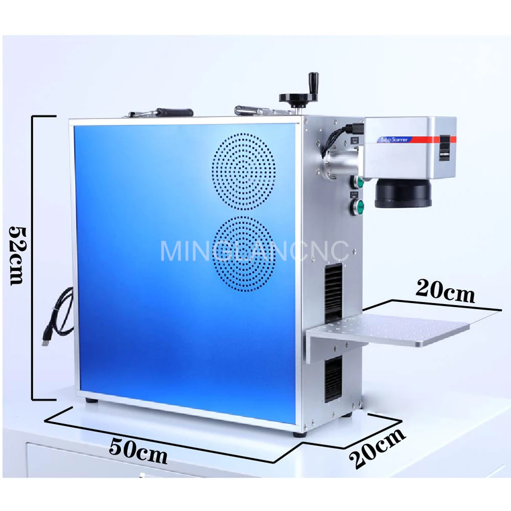 

Cheaper 20W 30W 50W Portable Fiber Laser Marking Machine