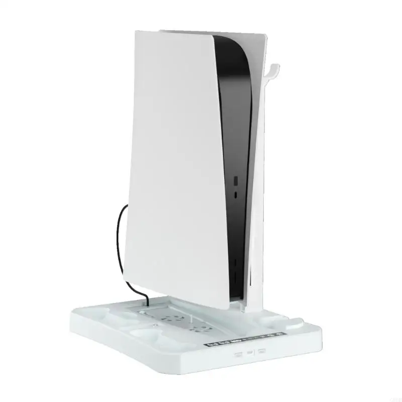 

G8DB Multifunctional Game Disc Storage Shelf Cooling Stand Gaming Accessories for Game Controller Headset Holder