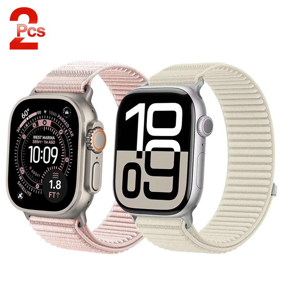 Sportschlaufe für Apple Watch Band Serie 11/10/9/8/7/6/SE/Ultra3 49 mm 46 mm 45 mm 44 mm 42/41/40 mm Gürtelarmband Correa iWatch Armband