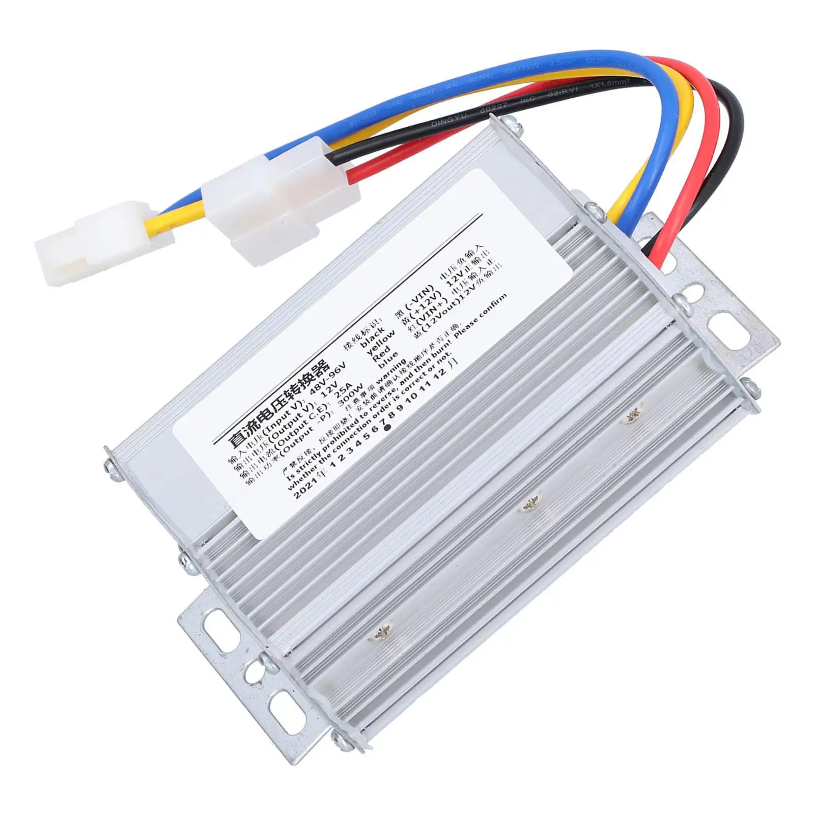 300W 25A DC-DC Voltage Converter 48-96V to 12V Waterproof Power Supply Transformer, Efficient & Durable