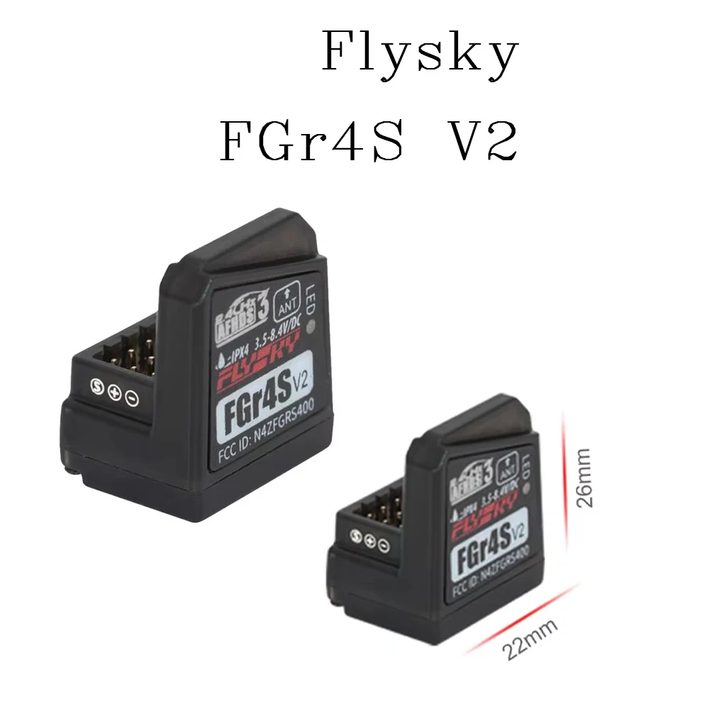 

Приемник FGR4S V2 AFHDS 3, встроенный одноантенный двунаправленный выходной приемник ШИМ/PPM/ IBUS для NB4 PL18 RC