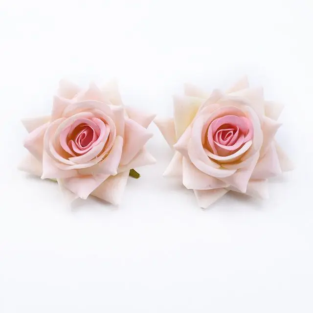 30/100PCS High Quality Artificial Flowers Festival Car Home Decoration Wedding Bridal Accessories DIY Art Wreath Gift Silk Roses image 3