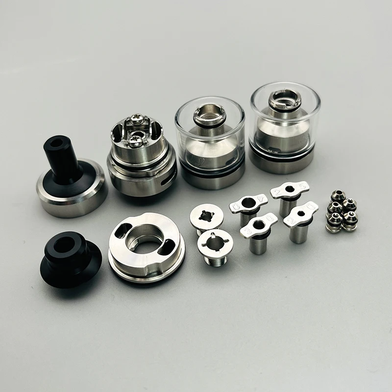DSX vape ترايبود 2 هيئة الطرق والمواصلات MTL/DL البخاخة 316ss 22 مللي متر 2.8 مللي ملء لفائف واحدة قابلة لإعادة البناء خزان مع 10 قطعة دبابيس الهواء
