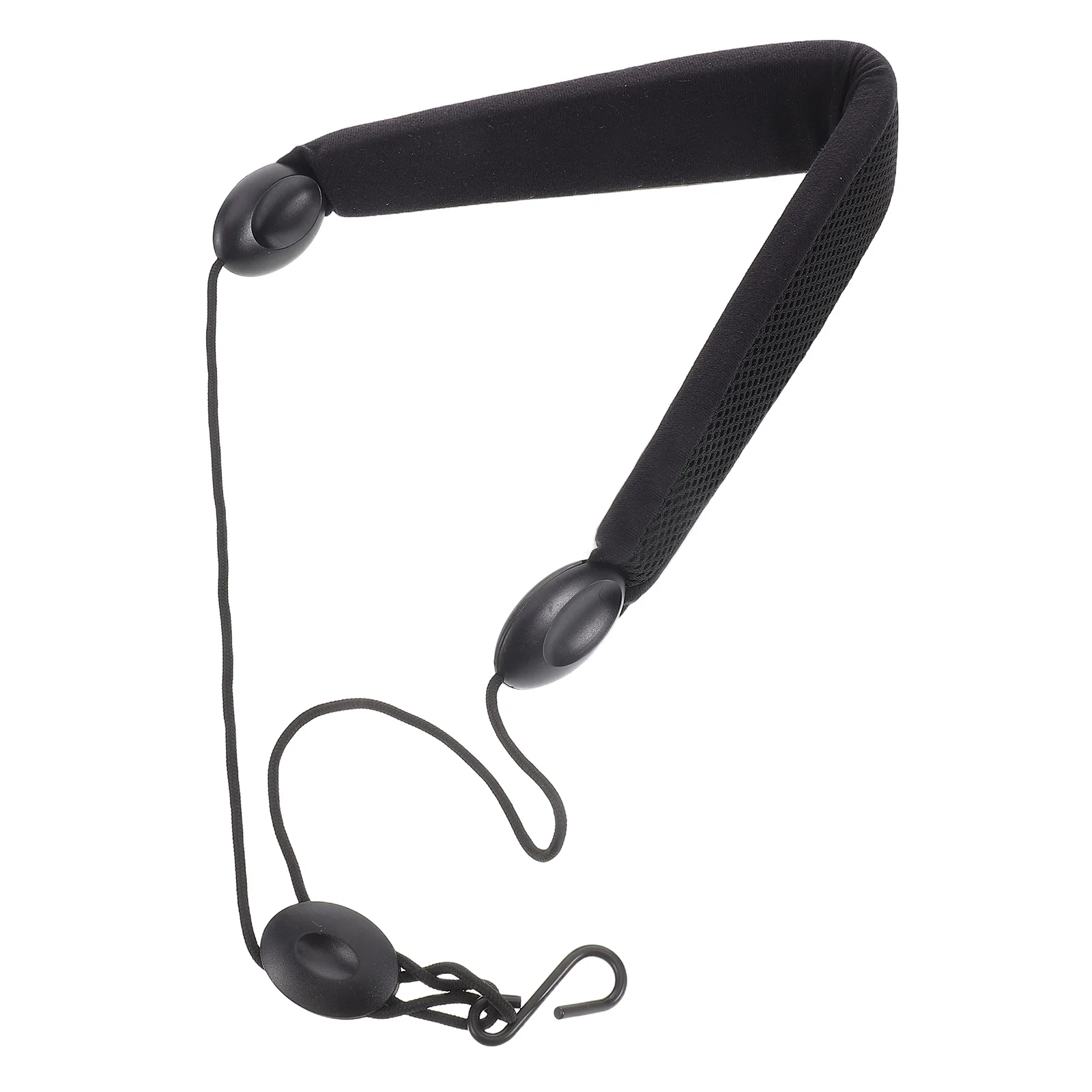

Saxophone Strap Adjustable Padded Neck Liner for Tenor Bass Clarinet Instrument Lanyard Thick Cotton Comfortable Single Hook