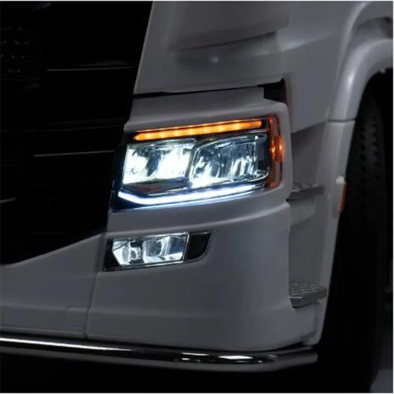 770S LED 5V Headlight Lighting System Lamp for 1/14 Tamiya RC Truck SCANIA Scania 770S 56368 56371 Nooxion MFC-03 M24 RC Parts