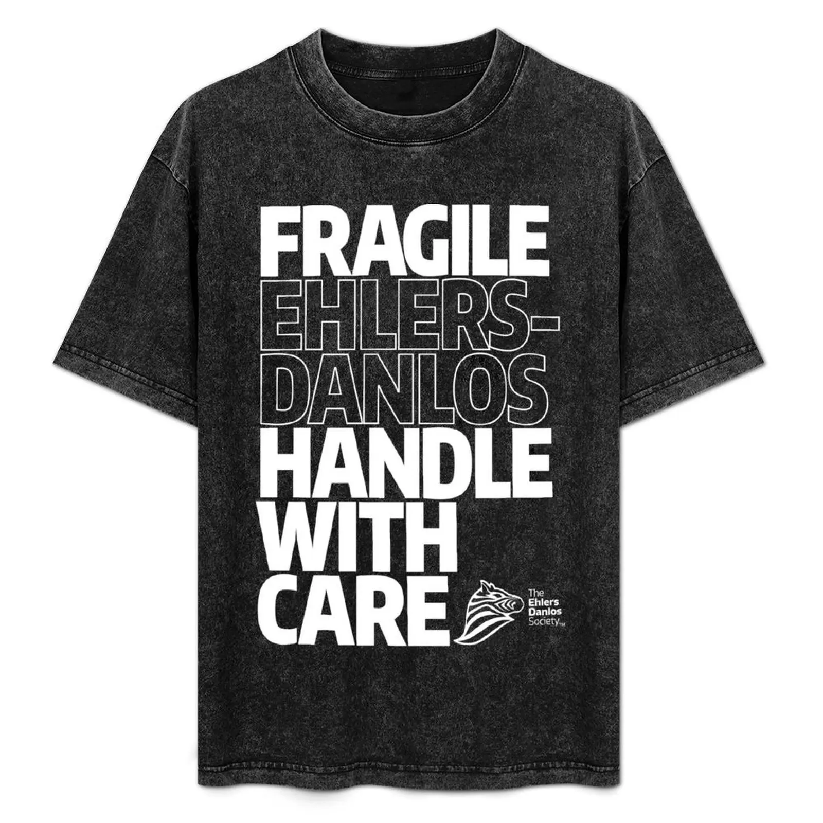 T-shirt « Fragile : Manipuler avec soin » – T-shirt de travail confortable pour homme