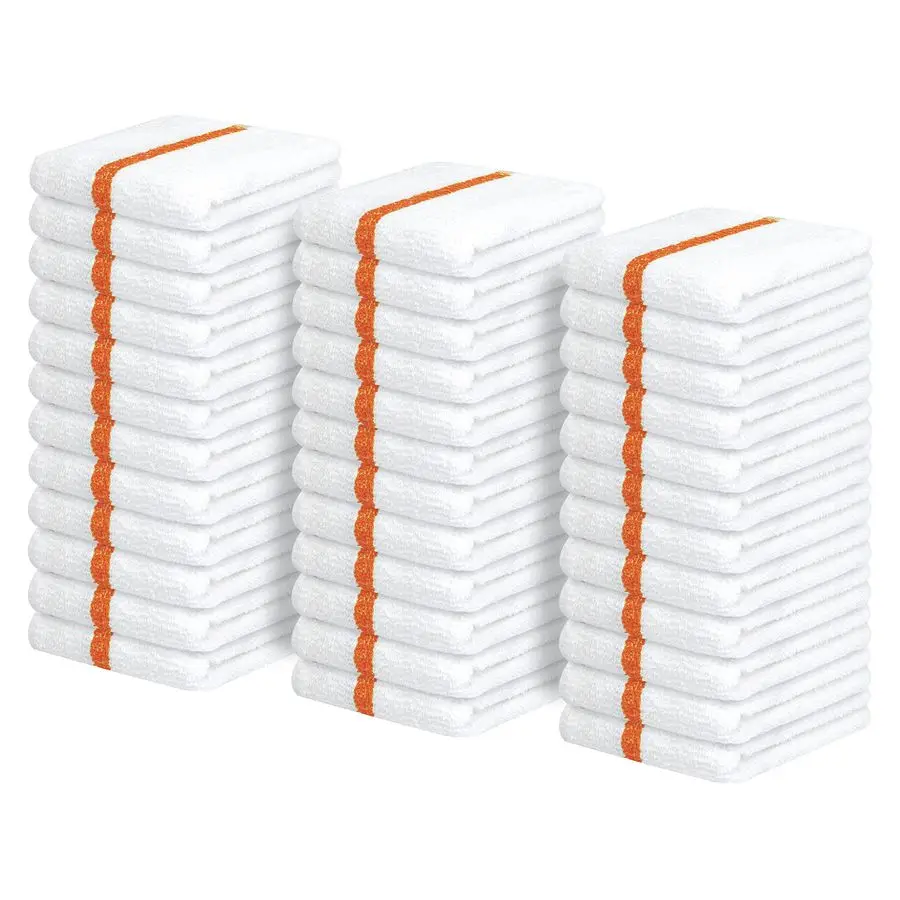 

Terry Bar Mop Towels Value Pack of 36 Size 16x19 Absorbent and Durable, Multipurpose Cleaning Rags, Cotton Cleaning Cloths, Terr