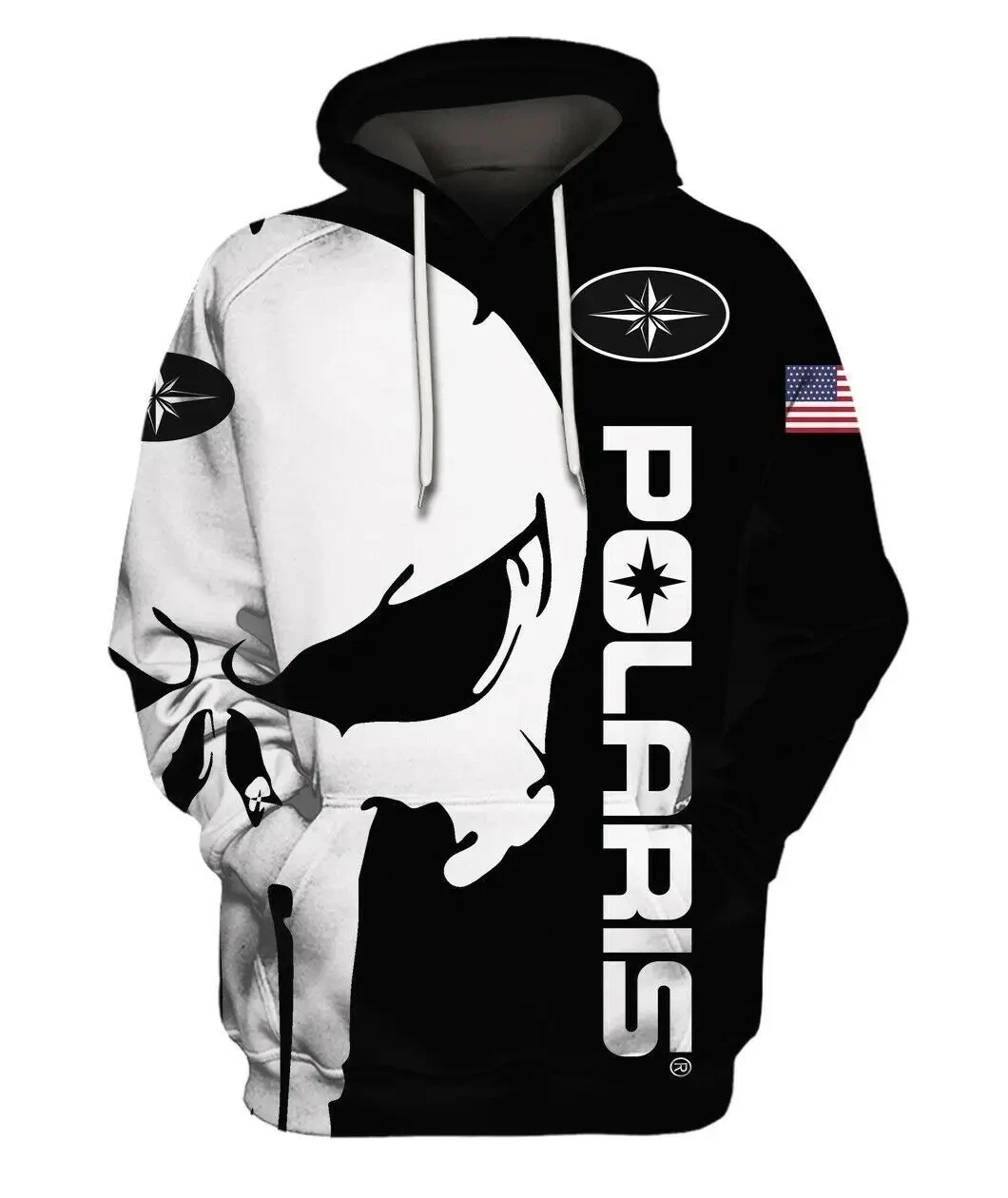 Sutumn Men Women Polaris Logo Hoodie Racing Off Road Jacket High Quality Harajuku Sports Oversize Streetwear Free Shipping