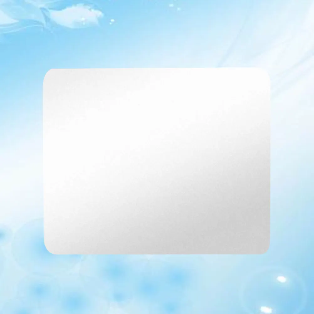 1Pcs Premium Metal Mouse Pad Aluminum Alloy Surface Non-Slip Bottom Scratch Resistant Spillproof for Gamers Office Workers Home