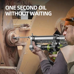 Electric Grease Gun, Rechargeable Oil Injector, Fat Machine, Special Hardware Tools For Excavator/Agricultural Equipment