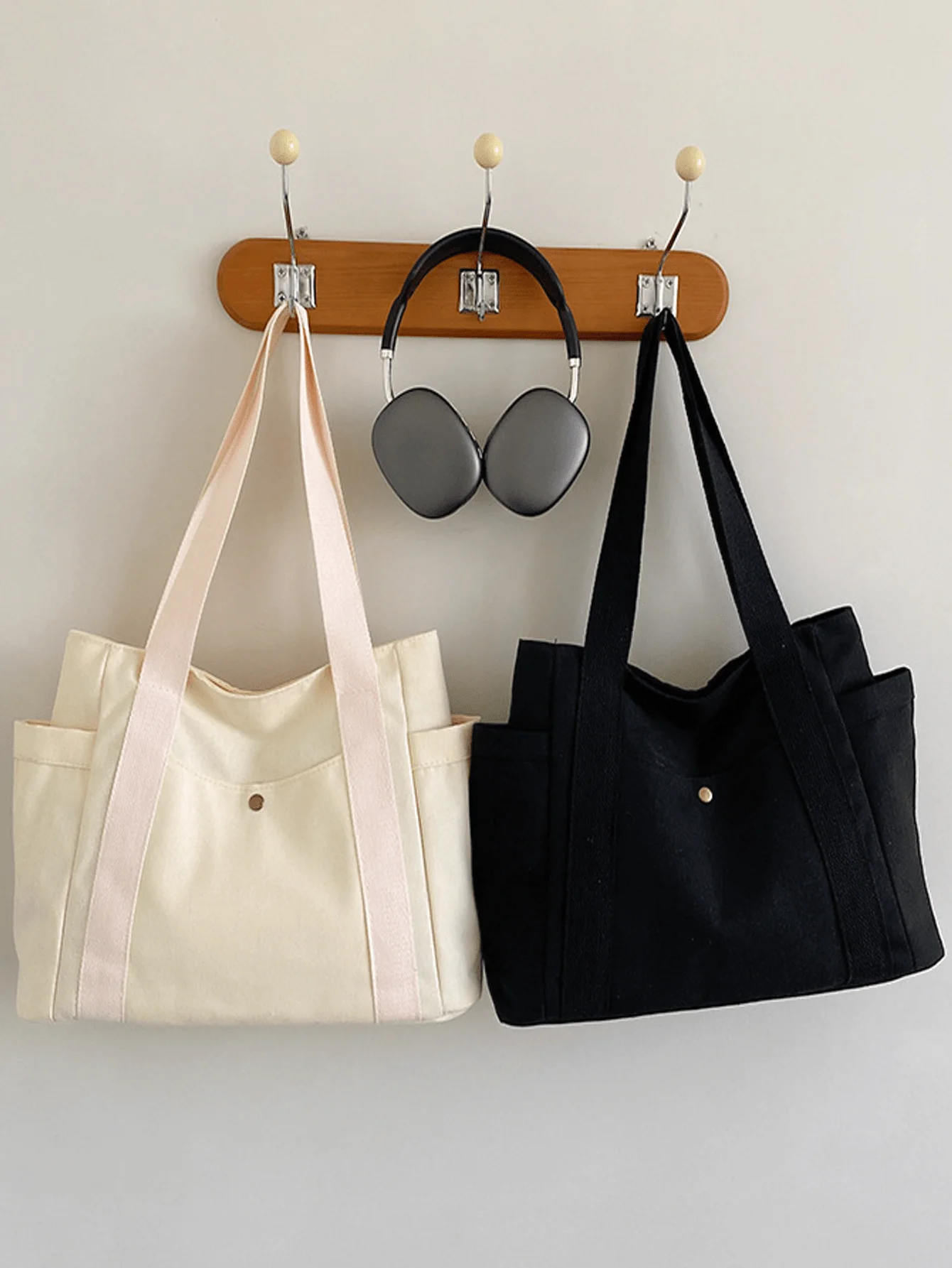 

Ladies' Casual Canvas Crossbody Bag Compact Daily Commute Work Travel Shopping Versatile