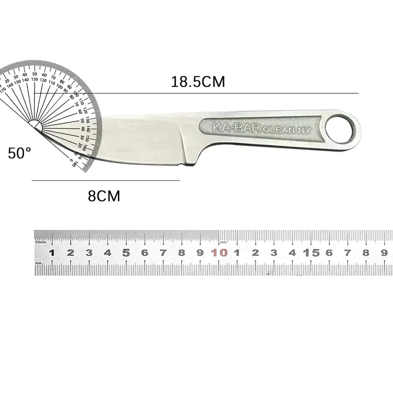 2025 new KB 1119 Straight Knife Wilderness Survival Tactical Tool Portable Outdoor Knife Sheath Multifunctional Stainless image 6