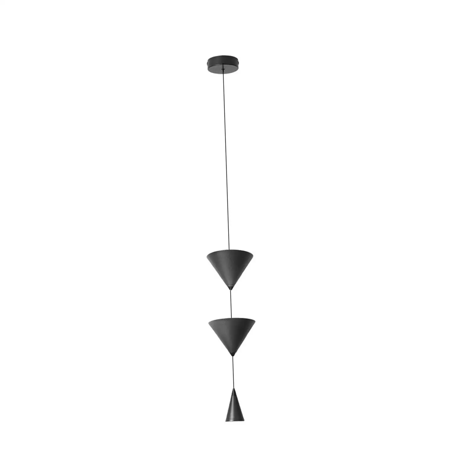 Fan Shape Pendant Light Chandelier Stair Hotel Entryway Home Adjustable Cord Length Farmhouse Club Restaurant Hanging Lamp 17W