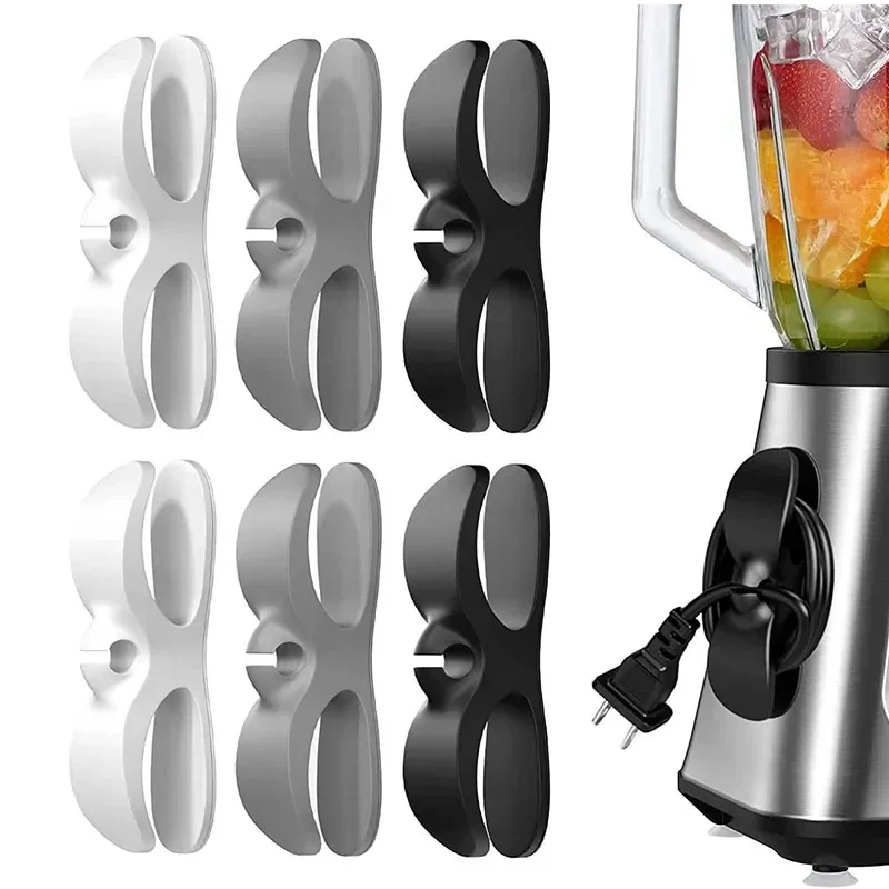 

6pcs/4pcs Winder Clip Holder Organizer Easy to install Multi- Suitable kitchen appliances Molle Lighters