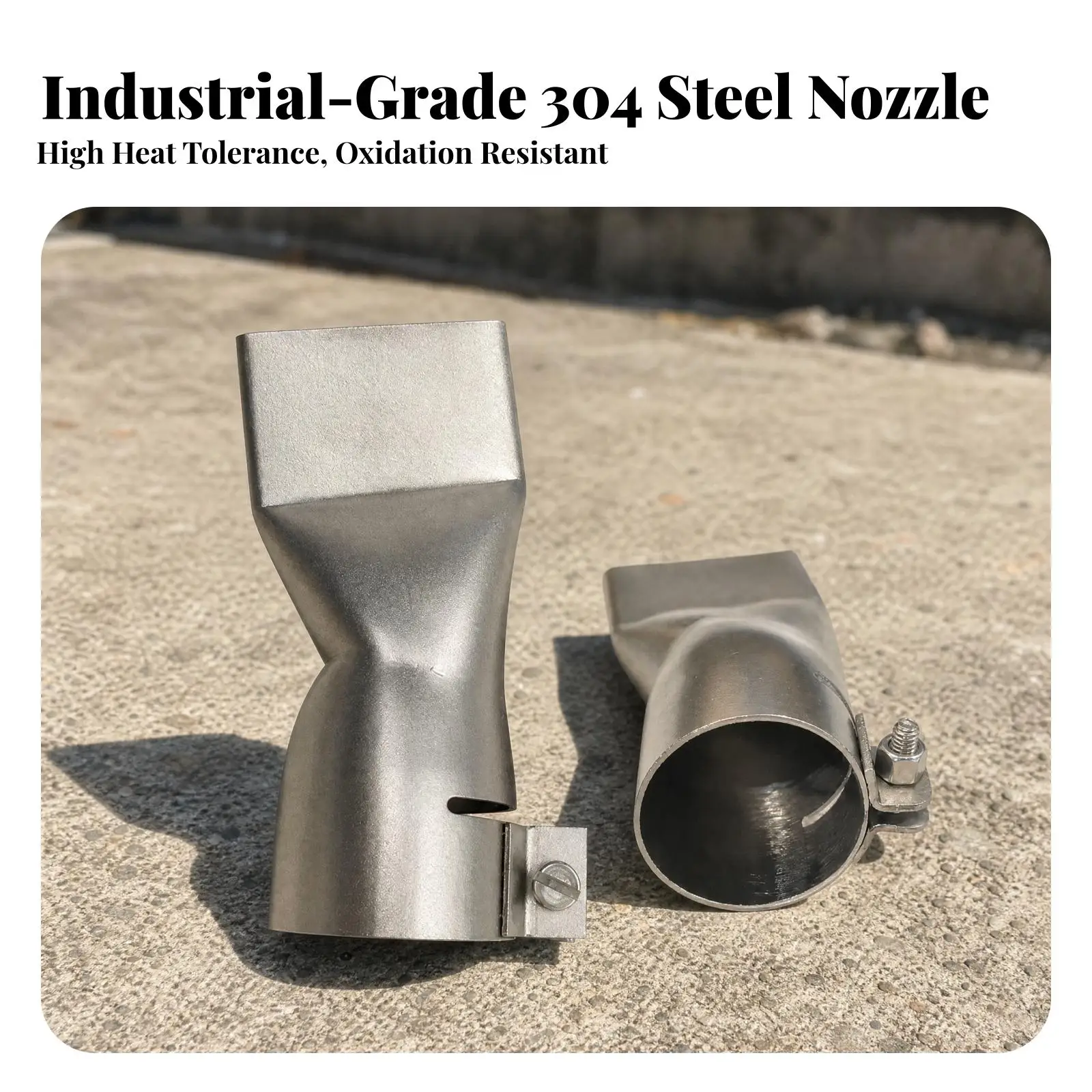 Flat Joining Nozzle Sturdy for Plastic Welders, Workshop Technicians
