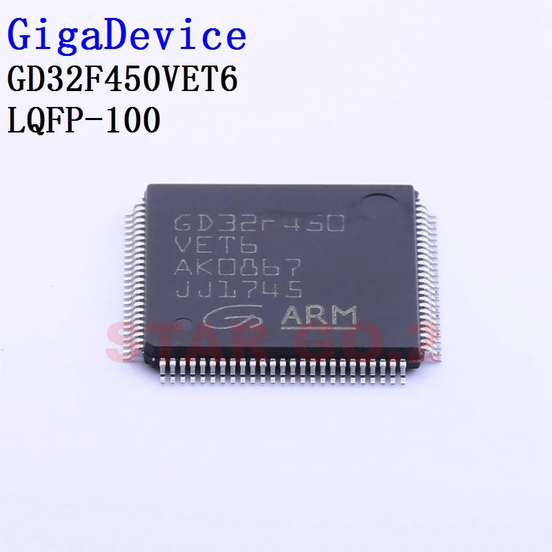 

2PCSx GD32F450VET6 GD32F405RET6 GD32F103ZET6 GD32F450IKH6 GigaDevice Microcontroller