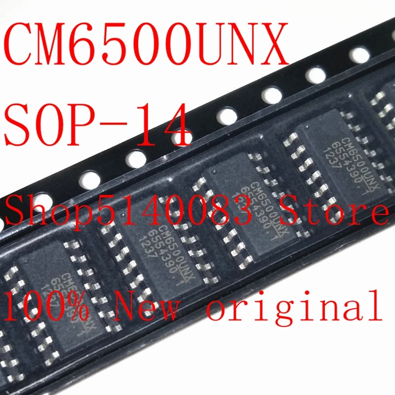 5PCS original CM6500UNX CM6500 CM6500U SOP-14 IC Chip
