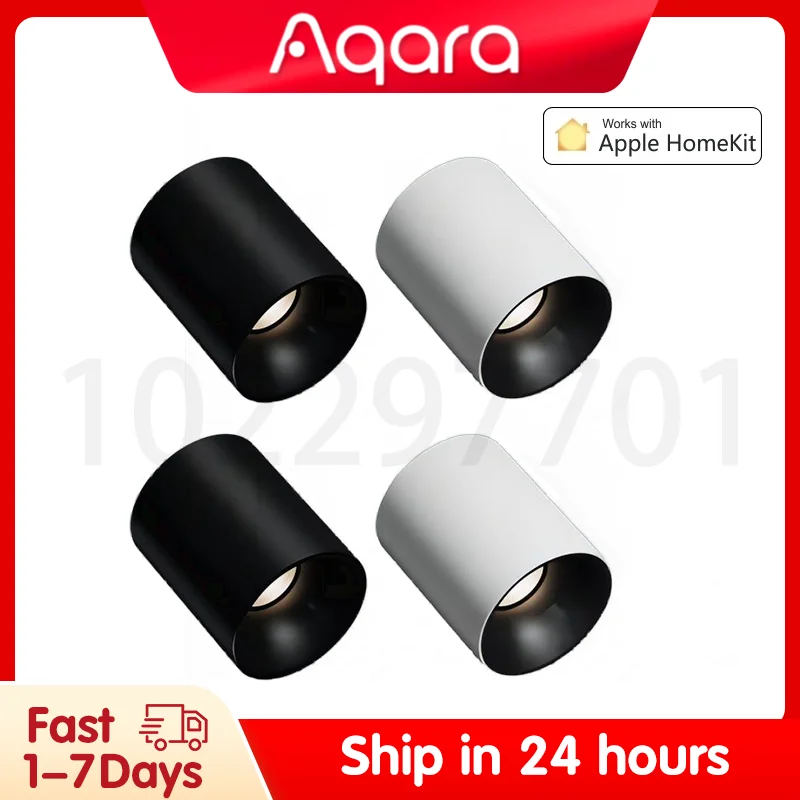 

Aqara Smart Downlight T1 Zigbee Dimming Round Light 10W Beam Angle 24°36° Adaptive Lighting Anti-glare For Aqara Home Homek App