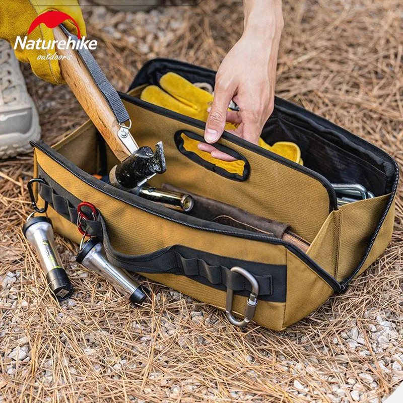 Imagem -05 - Naturehike-camping Ferramenta Armazenamento Bolsa com Intercalar Bolsa Ultraleve Impermeável Oxford Bolsa Pacote de Equipamentos de Viagem ao ar Livre 997g