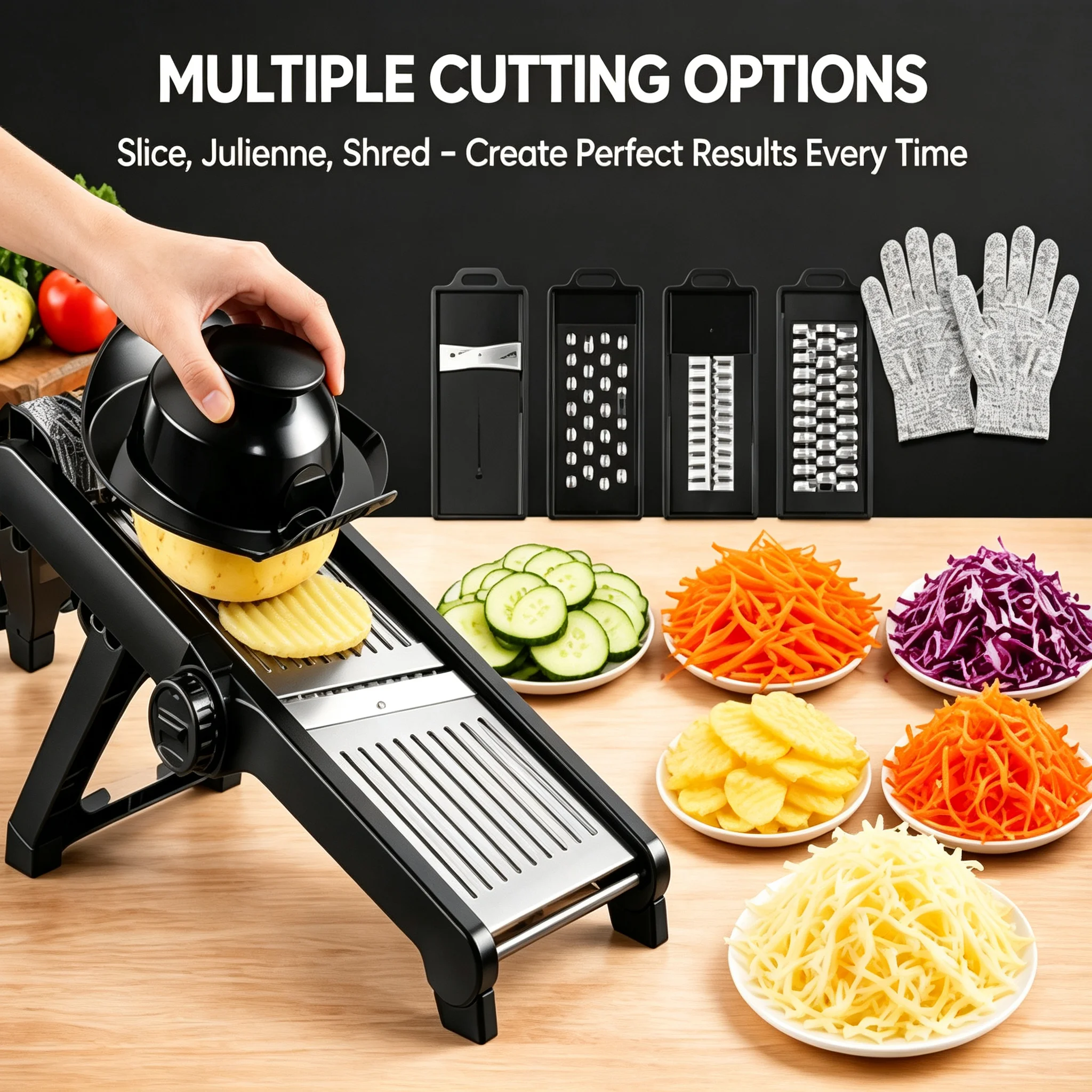 Mandoline à légumes, trancheus - Mandoline Slicer Guard avis et prix
