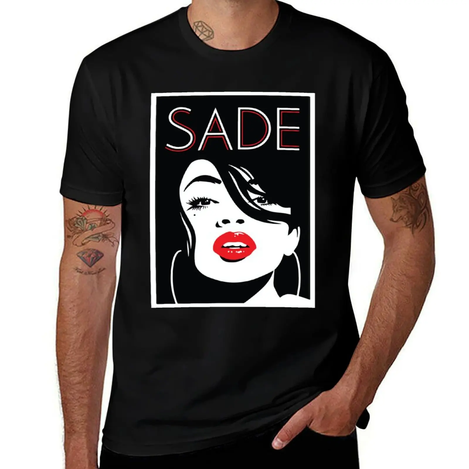 

Sade t-shirt T-Shirt summer shirt clothes blanks mens clothes