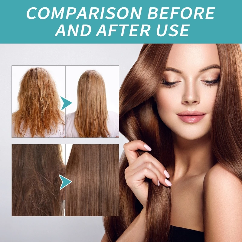 Traitements protéinés pour cheveux lisses, traitements protéinés pour cheveux bouclés profonds, livraison directe