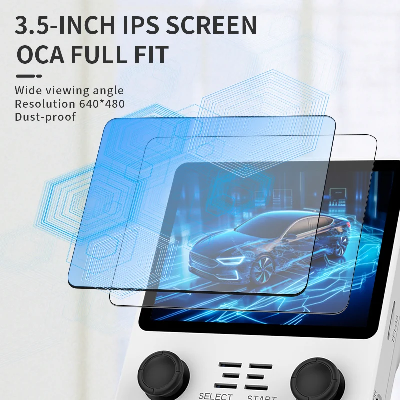 POWKIDDY 컬러 레트로 핸드헬드 게임 콘솔, 3.5 인치 4:3 IPS 스크린, RK3326 게임보이 PS1, 저렴한 크리스마스 어린이 선물, RGB20S, 신제품