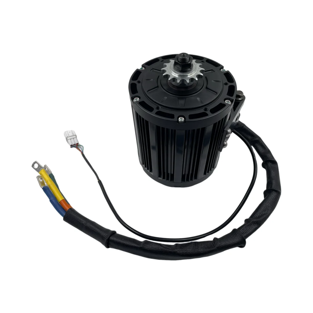 QS 138 90H 4000W PMSM Mid-Drive Train Motor For Electric Motorcycle Moped Vehicle Dirt Bike