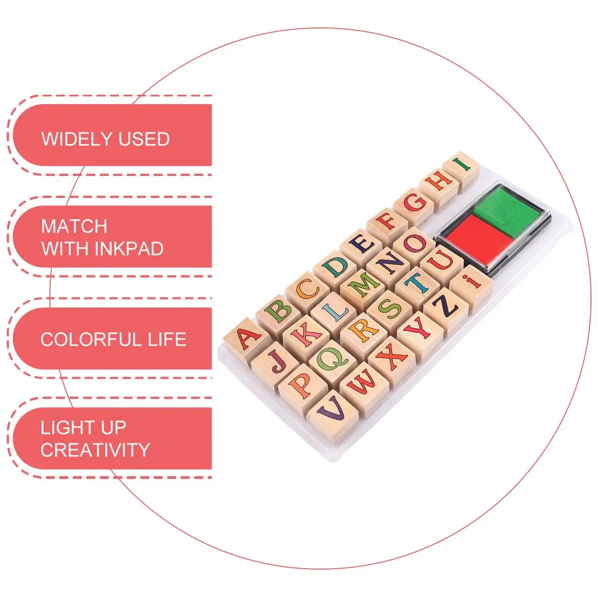 レタースタンパー 子供用レタースタンパー スタンパーおもちゃ レターレタースタンパーセット