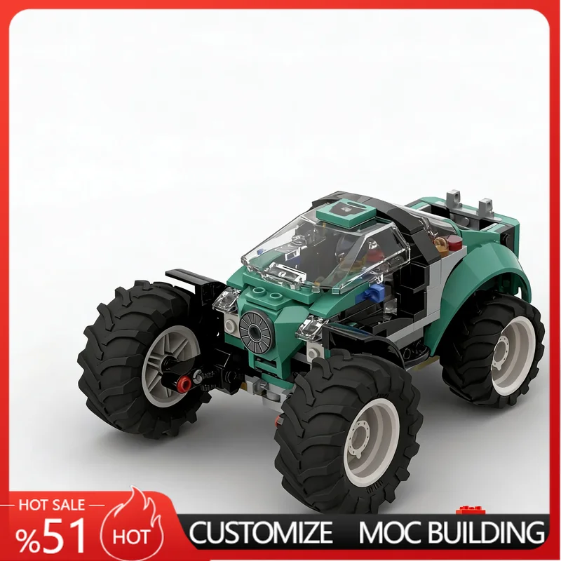 

188 Parts Space Exploration Lunar Rover Vehicle Model Building Blocks DIY Assembly Educational Toy Gifts For funs Boys Birthday