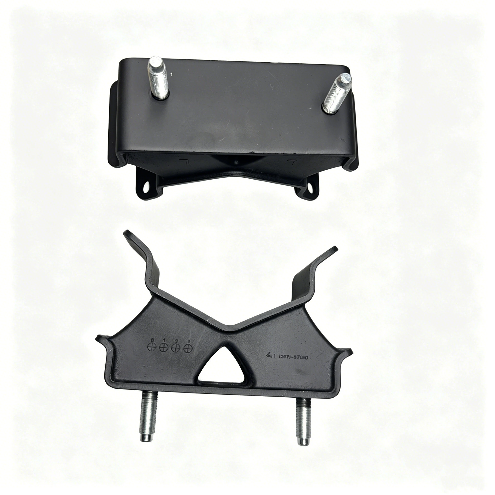 Rear Transmission Gearbox Mount 12371-67030 12371-54110 For Toyota Land Cruiser KZJ71 KZJ78 1KZ-TE Troopy Gearbox Support Insula