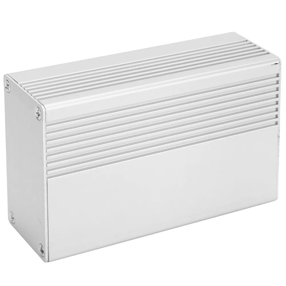 Aluminum Alloy Project Box 100x65x35mm Dust proof Waterproof PCB Instrument Box Split Type Sliding Extrusion