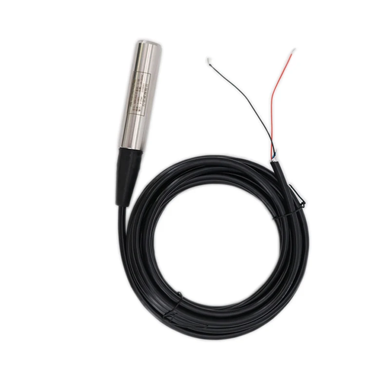 Submersible Water Level Sensor Transmitter 1m 2m 5m 10m 4-20ma 0-10v 0-5v 1-5v With 0-5m Cable DC 12-24V Power Transducer