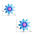 2pcs Blue