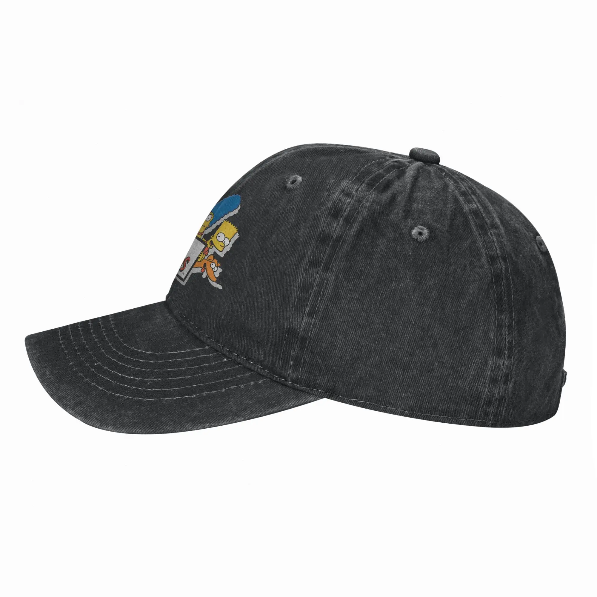 The S-simpsons Cartoon Logo  Casual Baseball Cap Summer  Hunting Camping Hip Hop Hats Couple Women Fashion Baseball Caps