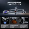 AlgoLaser DIY KIT MK3 Desktop Laser Engraver 95% Pre‑Assembled 8W‑20W Laser Cutter 400×400mm Touch Control Support Rotary Module 4