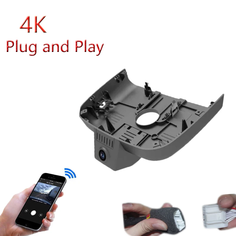 4K Plug And Play For Haval Great Wall H9 2022 2023 2024 2025 2026 Car Wifi DVR Video Recorder Dash Camera FHD 2160P Wide Angle