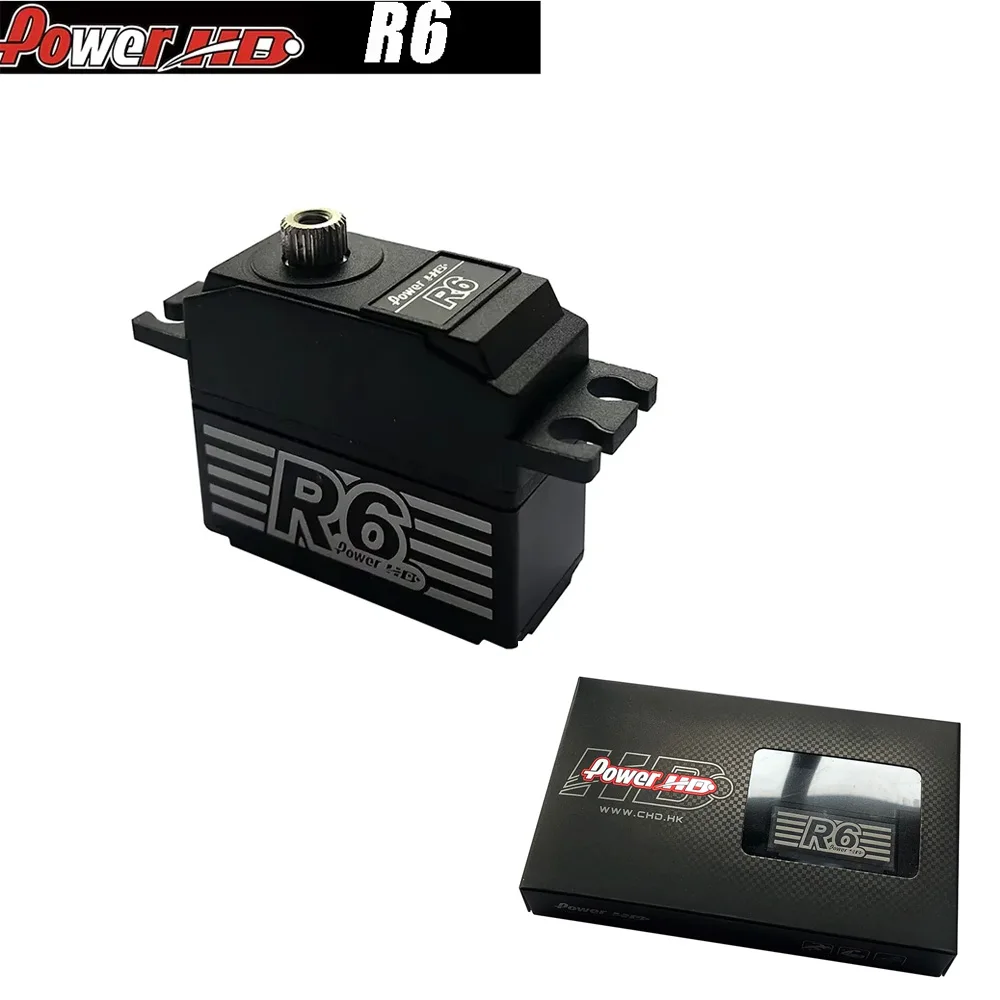 

Оригинальный цифровой сервопривод Power HD R6 7.5KG/28.5g 7.4V для радиоуправляемых машин 1:12, вертолетов и лодок Mono1