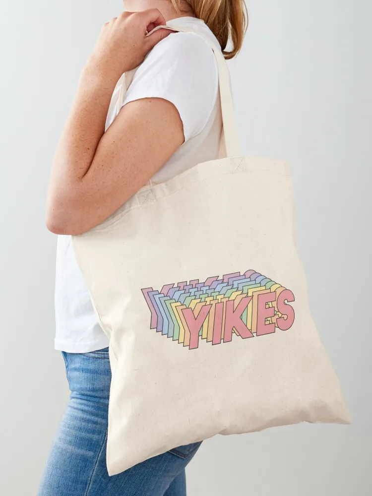 

YIKES Tote Bag woman shopping bag canvas tote bag shopping bags foldable handbag