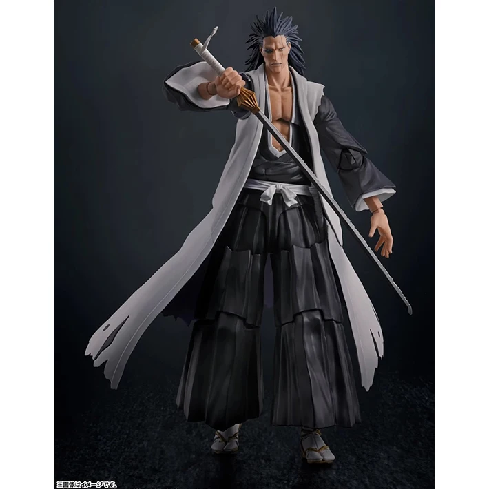 Bandai S.H.Figuarts SHF BLEACH Thousand-Year Blood War Kenpachi Zaraki Action Figure Model Toy