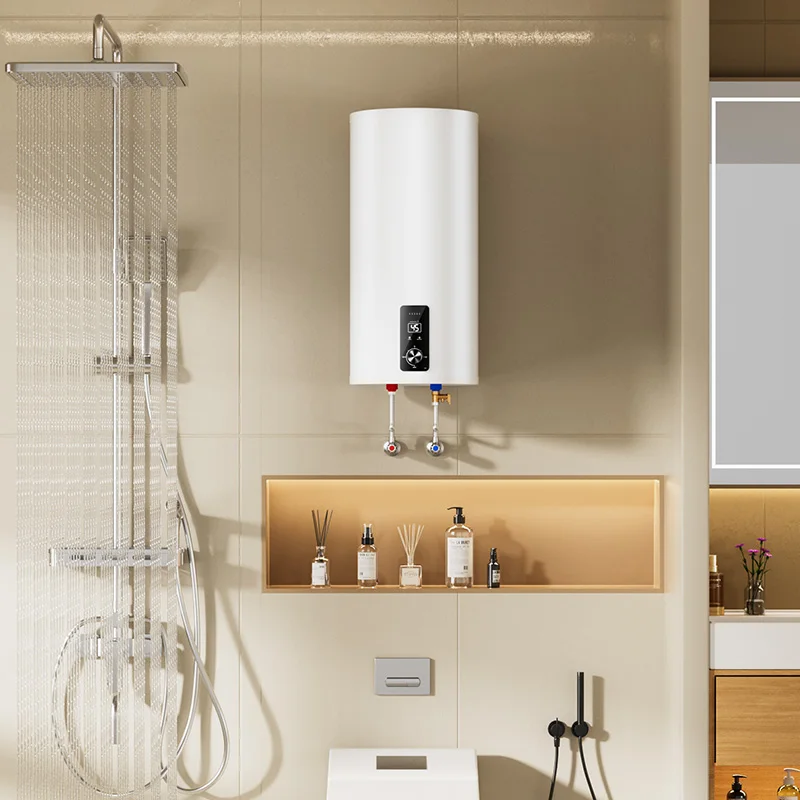 Manufacturer 30L-100L 1600W 220V Electric Shower Hot Water Heaters Wall Mounted Tank Boiler Storage for Household Bathroom Use