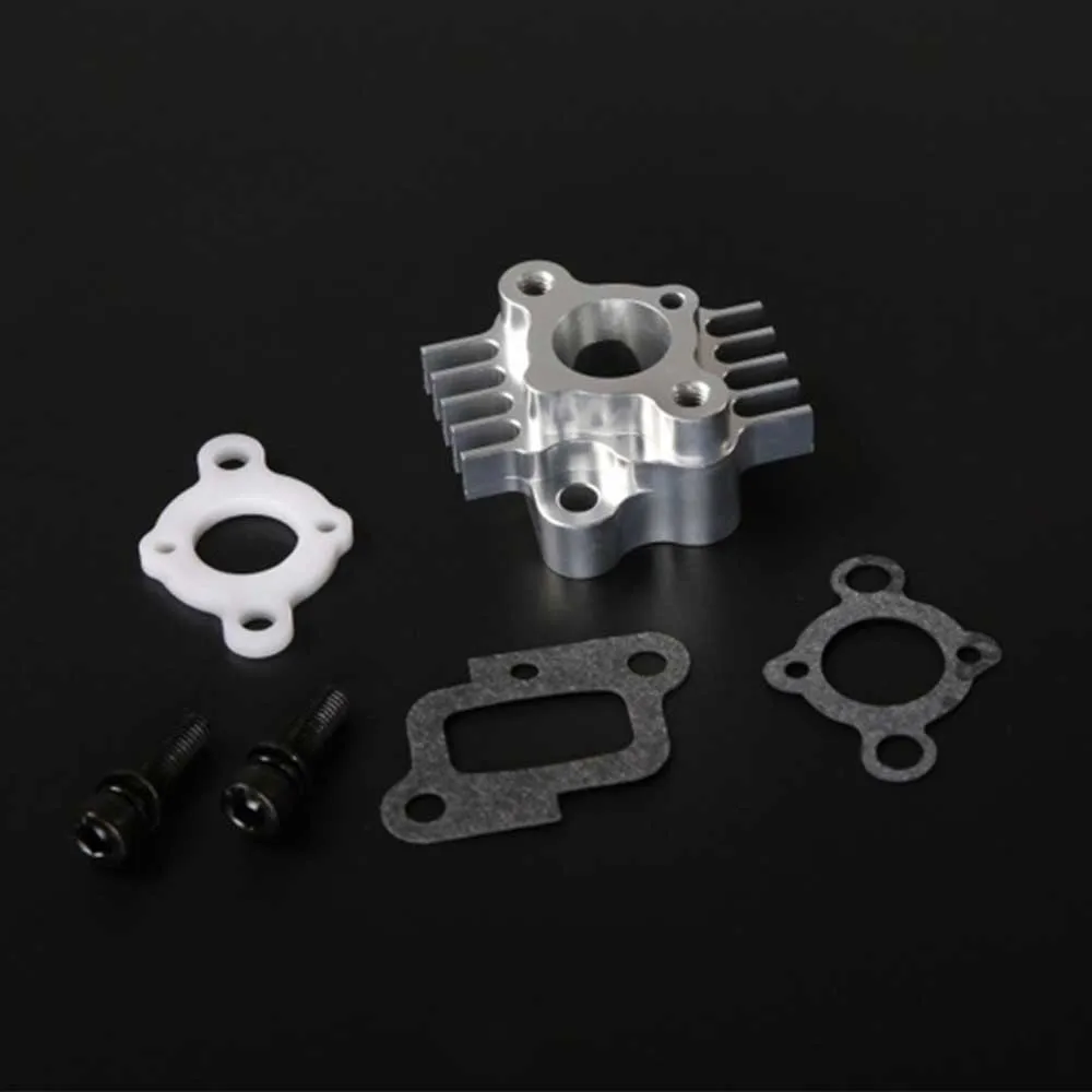 Alloy CNC Billet Intake Manifold for 32cc/36cc/45c Engine Zenoah Cy Fit 1/5 Hpi Km Rovan Baja 5B 5T 5SC Losi 5ive T