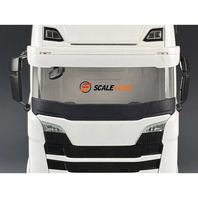 Scaleclub 770S Truck Windshield Bezel For 1/14 Tamiya RC Truck Trailer Scania 770S 56368 56371 Car Model Diy Parts Upgrade Toys