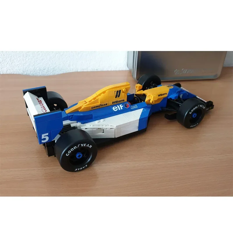 

MOC-213807 New Iconic FW14B Formula Racing Car Building Block Model, 692 Pieces, Birthday Gift Toy for Boys and Children