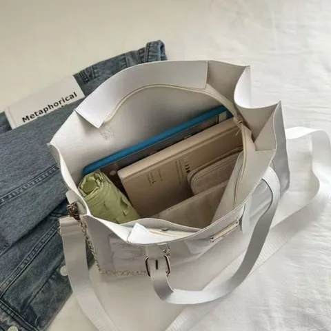 JIAERDI прозрачные белые Itabag женские Harajuku эстетические кожаные сумки на плечо кошелек женская универсальная большая вместительная сумка