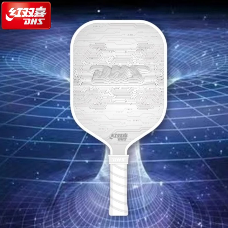 

DHS Pickleball Paddle Unisex Durable PP Honeycomb Core 13mm Lightweight Pickleball Rackets Sports Outdoor Beach Tennis Racket
