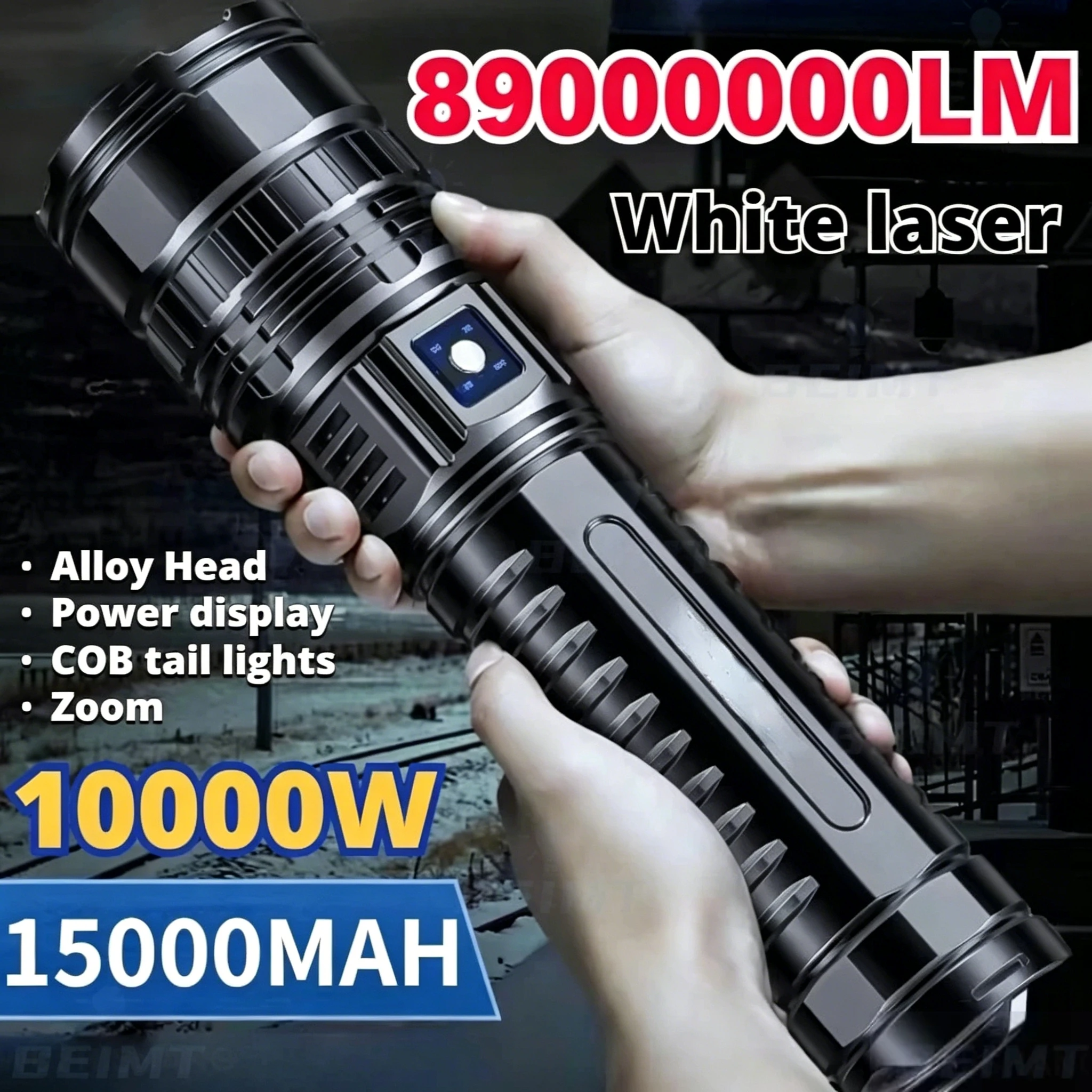 89000000lm-powerful-led-flashlight-white-laser-super-bright-tactical-torch-cob-light-rechargeable-lantern-for-fishing-camping