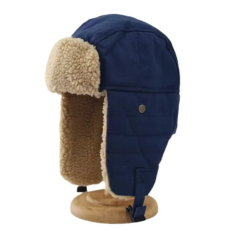 

Youth Boys Girls Men Women and Teenagers Caps Winter Warm Pilot Aviator Fleece Hat Ushanka with Earmuffs Kids Earflap Beanies
